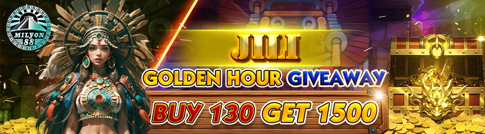 JILIS Golden Hour Giveaway buy get JILI Scatter Giveaway