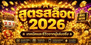 สูตรสล็อต เทคนิคและรีวิวจากผู้เล่นจริง